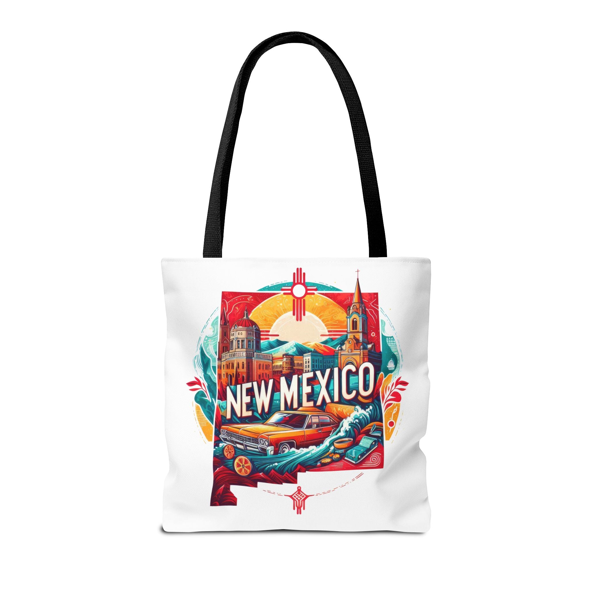 New Mexico Vintage Travel Tote