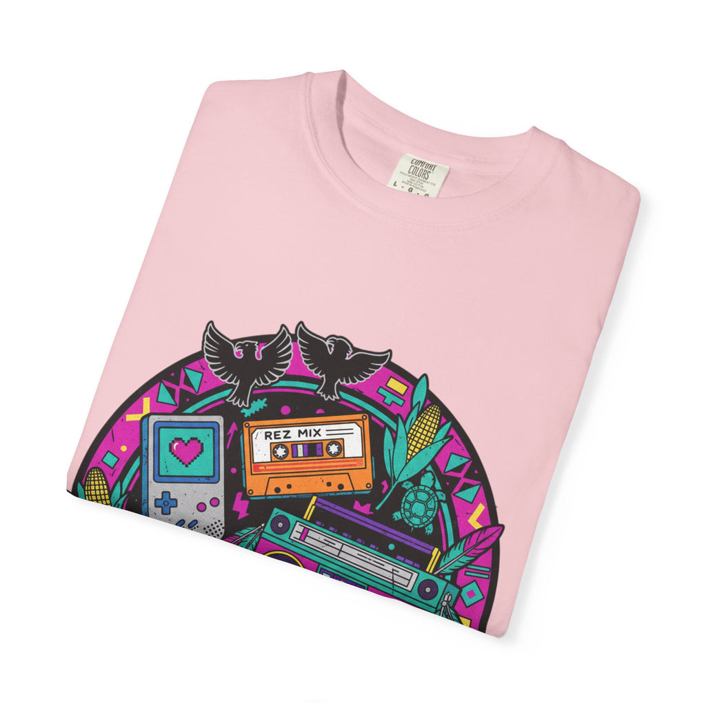 90s Kid T-Shirt — "I'm a 90s Kid on the Rewind" Retro Gamer, Cassette & Boombox Tee