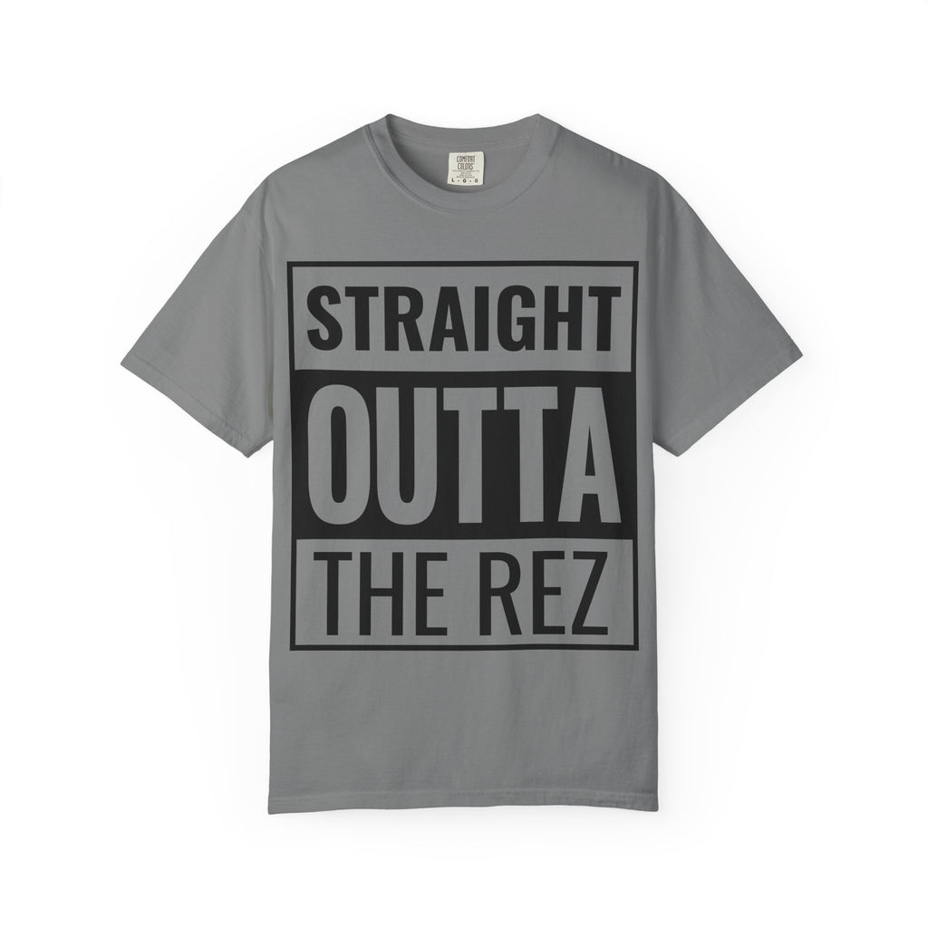 Straight Outta the Rez T-Shirt — Native Pride Graphic Tee