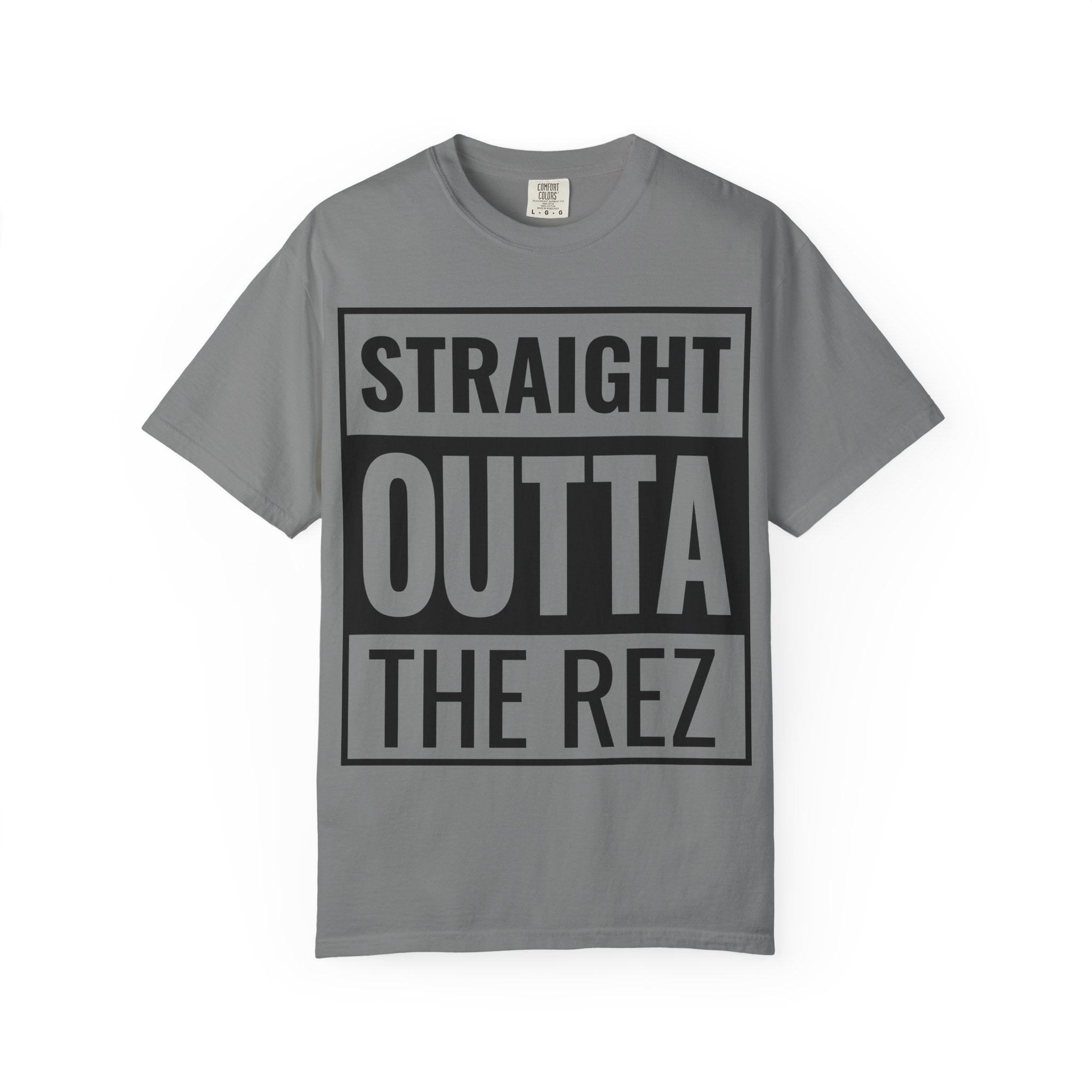 Straight Outta the Rez T-Shirt — Native Pride Graphic Tee