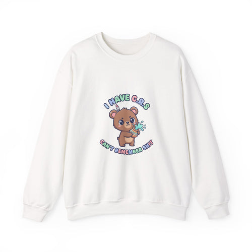 Cute Menacing Bear 'I Have Caps' Sweatshirt | Soft Threat kawaii grunge