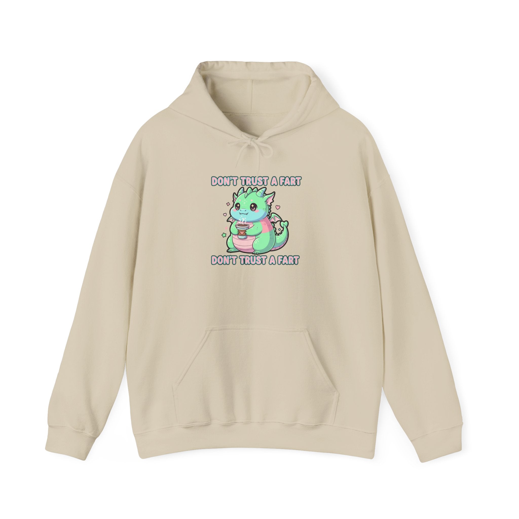 Cute Menacing Kawaii Saurus Hoodie | Soft Threat pastel grunge