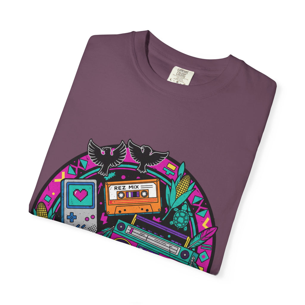 90s Kid T-Shirt — "I'm a 90s Kid on the Rewind" Retro Gamer, Cassette & Boombox Tee