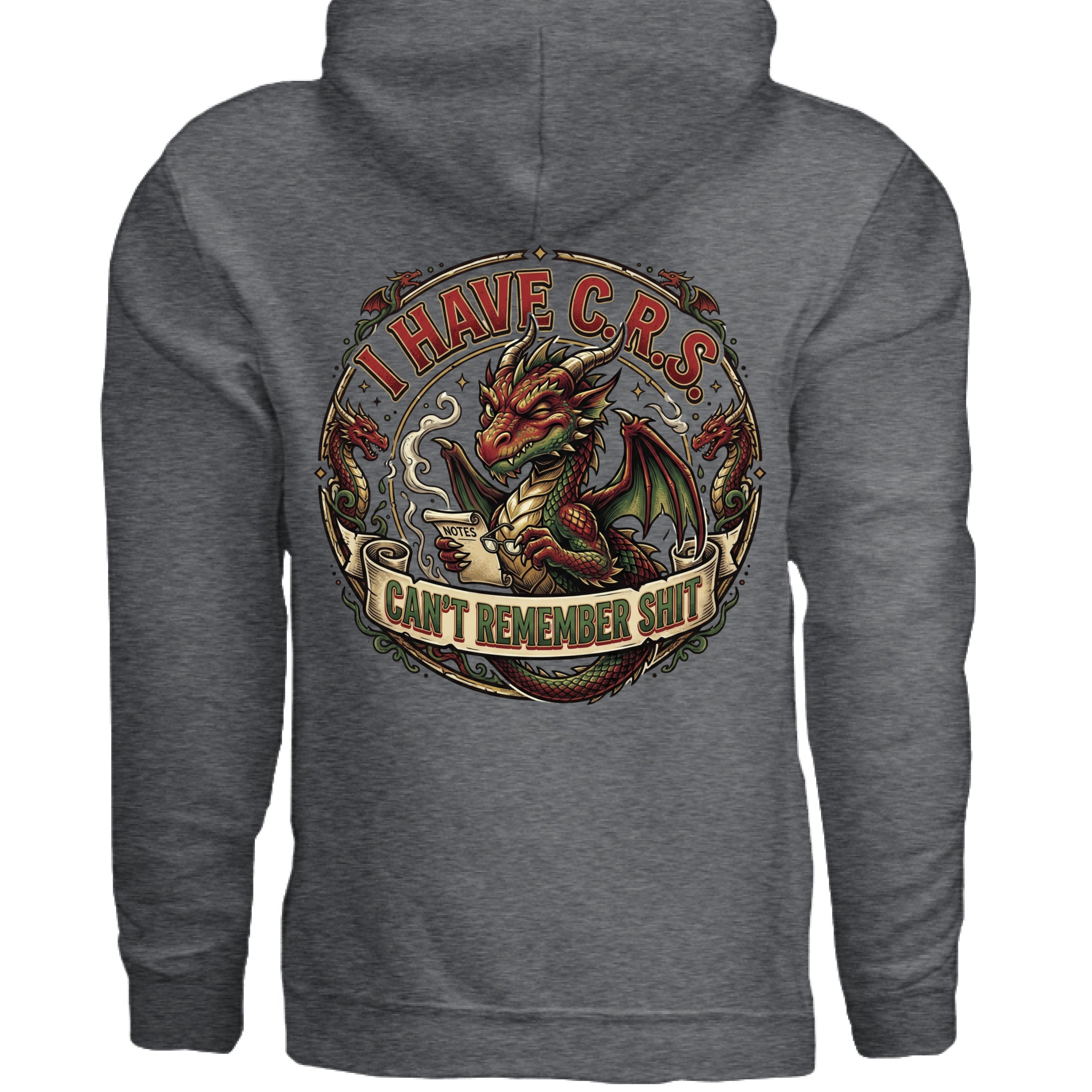 DARK HEATHER - BACK
