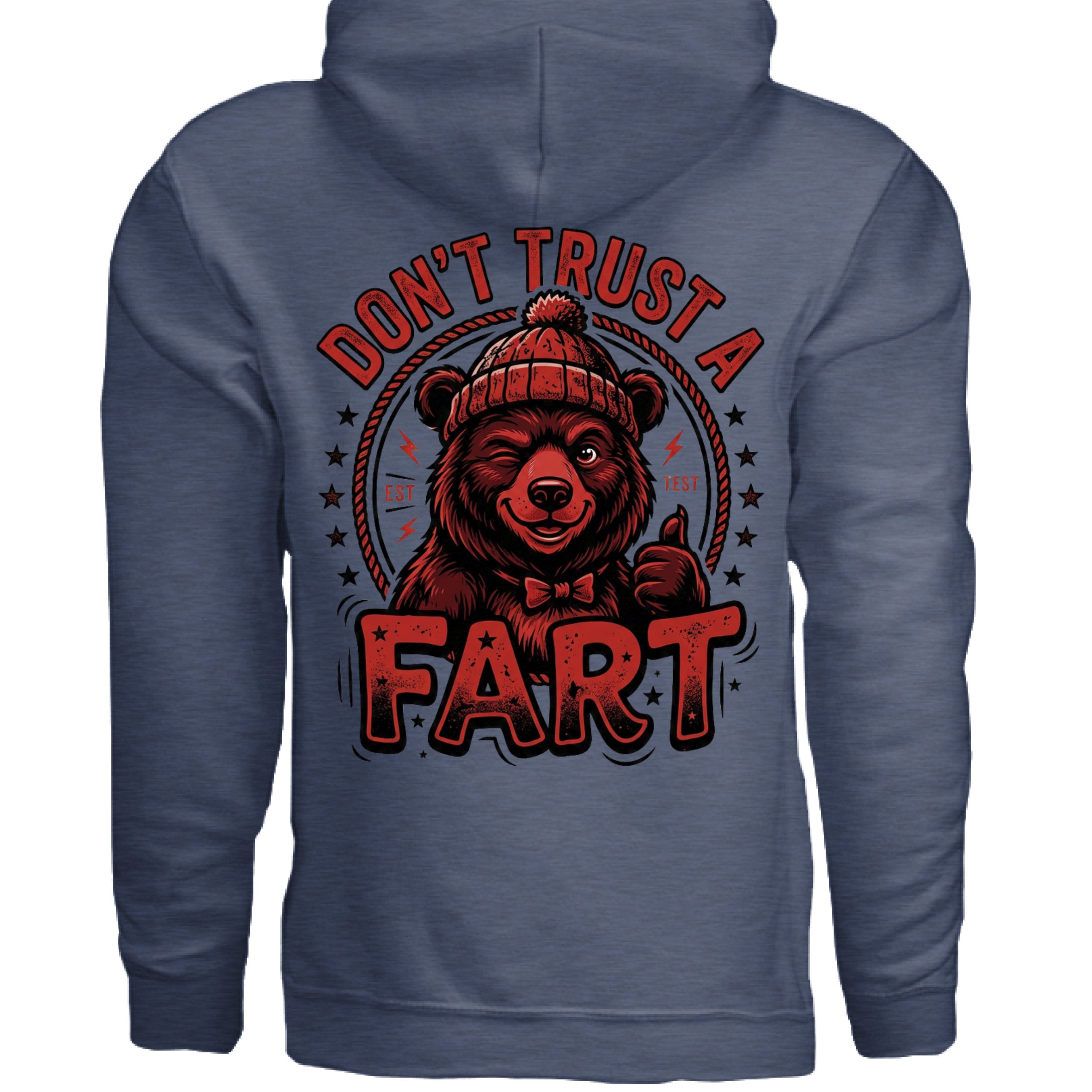 Heather Sport Dark Navy - BACK