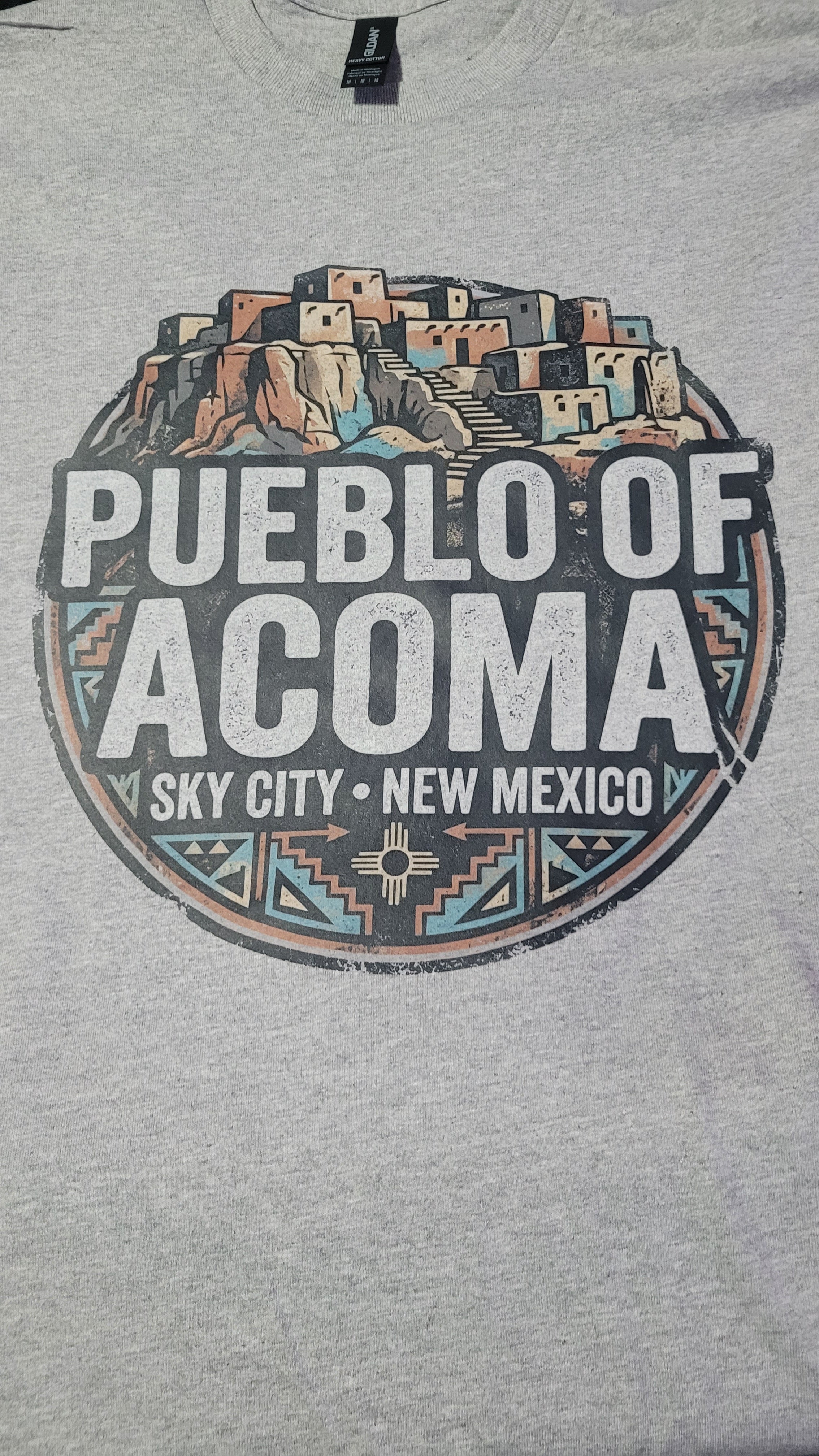 Pueblo of acoma grey