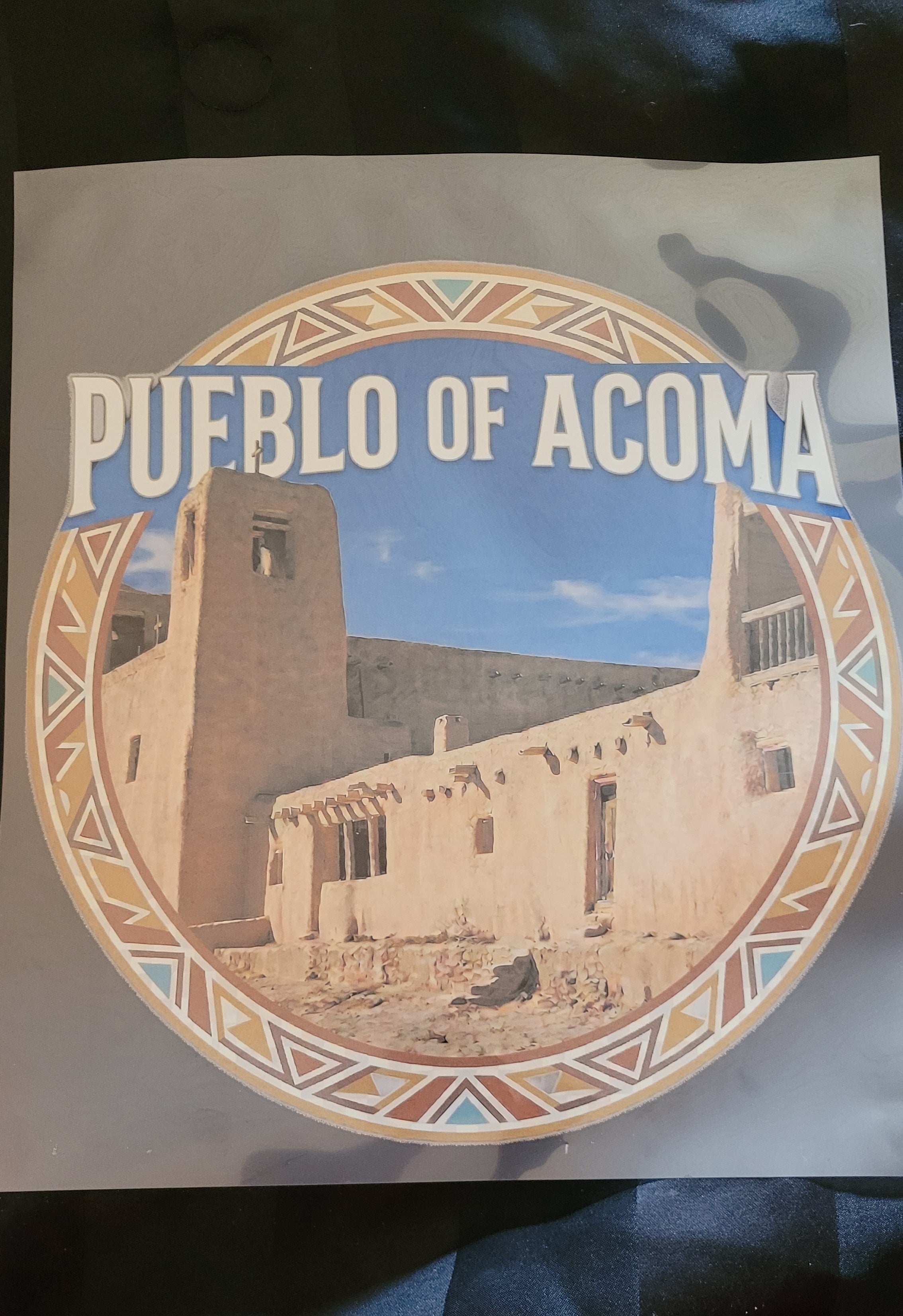 Acoma and a church tshirt